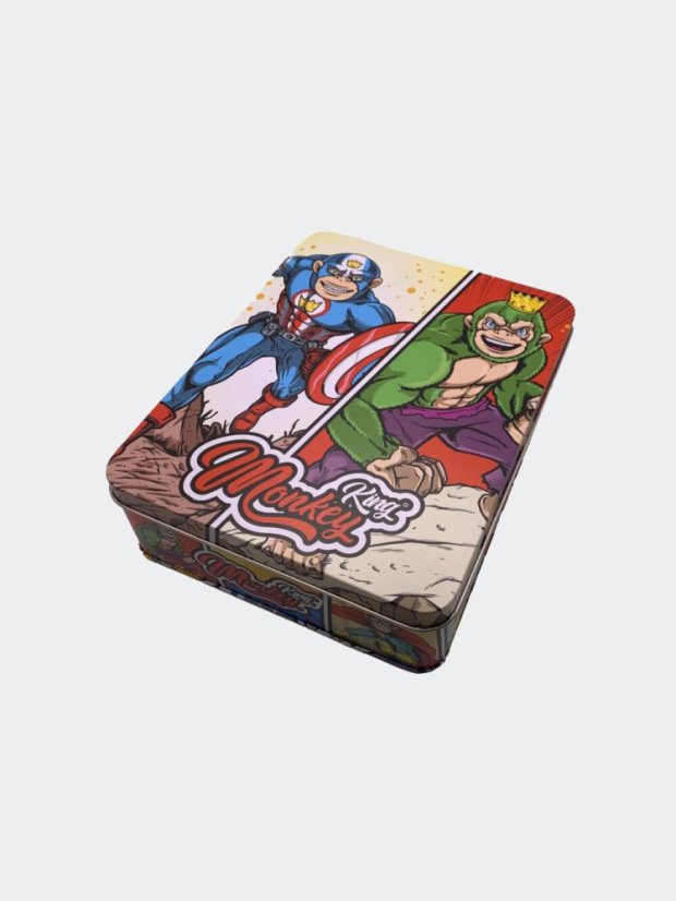 Monkey King Didelė metalinė laikymo dėžė (superherojų leidimas)