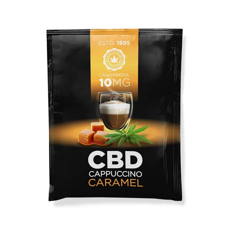 Multitrance CBD café instantané cappuccino caramel (10 x 14 g)