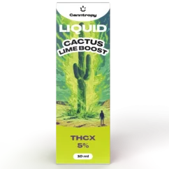 Canntropy THCX Liquid Cactus Lime Boost, THCX 5%, 10 ml