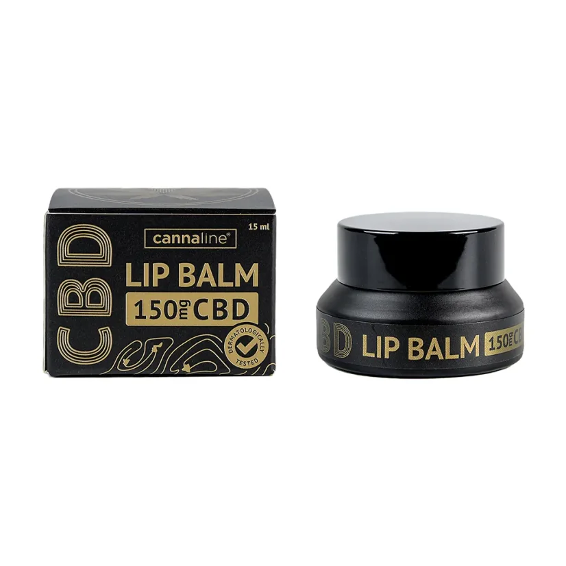 Cannaline Balsam de buze cu CBD, 150 mg CBD, 15 ml