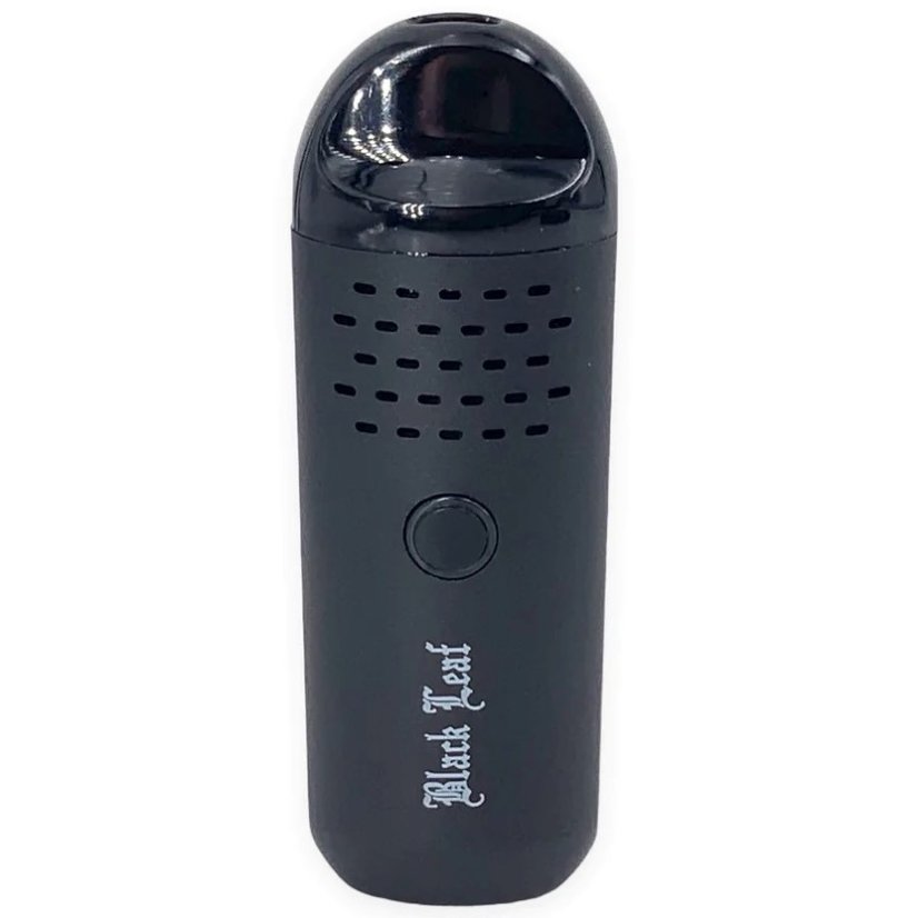 Black Leaf Mini-Vaporizator pentru ierburi - negru