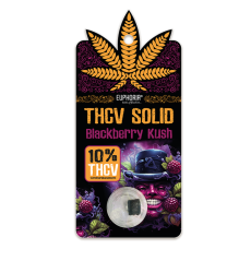 Euphoria THCV Solid Blackberry Kush 1 g, 10 % THCV
