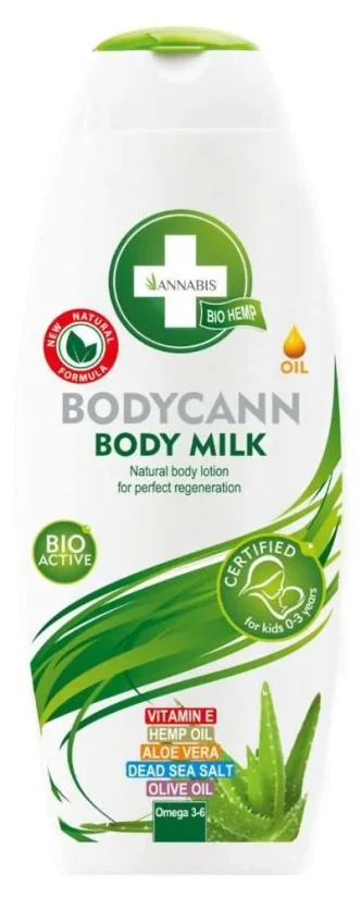 Annabis Latte corpo naturale Bodycann, 250 ml