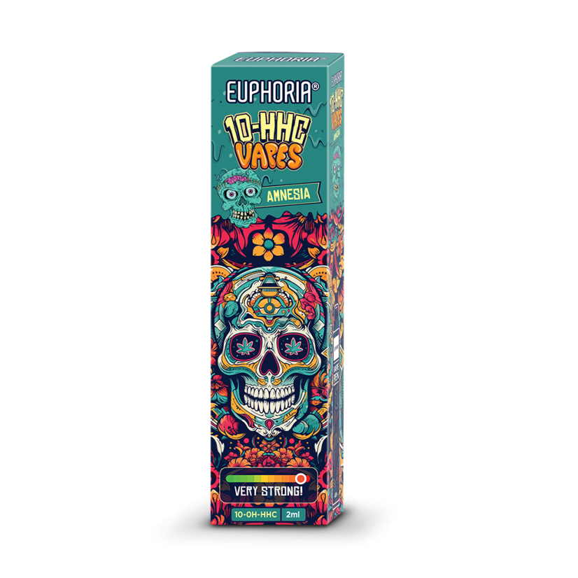 Euphoria 10-OH-HHC Einweg-Vape-Pen Amnesia, 95% 10-OH-HHC, 2 ml