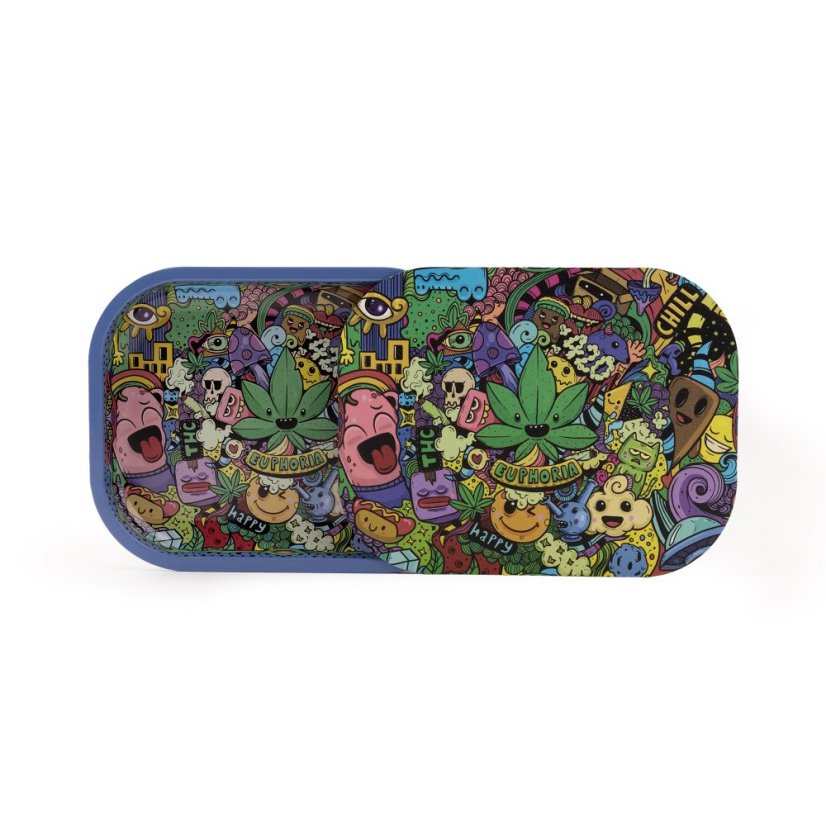 Euphoria Set de tăvi mici pentru rulouri cu capac magnetic Whimsical- 180 x 140 mm