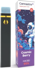 Cannastra H4CBD vienkartinis Vape Pen Cosmic Berry, H4CBD 95 %, 1 ml