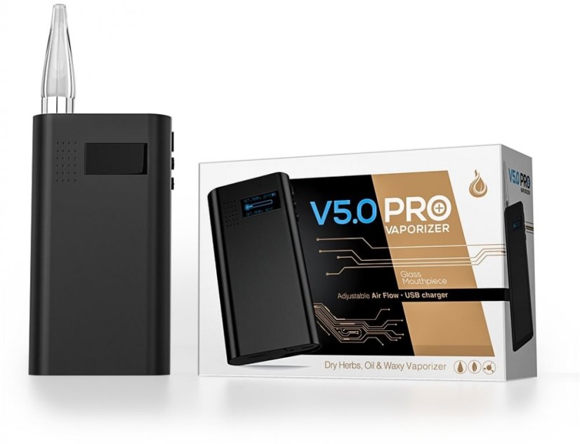 Vaporizator Flowermate V5.0S Pro - Negru