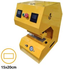 Qnubu Rosin Press automatický tepelný lis na živicu, povrch 200 x 150 mm, 20 ton