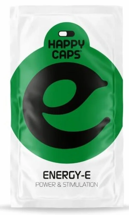 Happy Caps Energy E- Capsule energizante și încurajatoare, 40 g