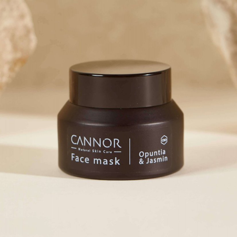 Cannor Omlazující pleťová maska z opuncie a jasmínu, 30 ml