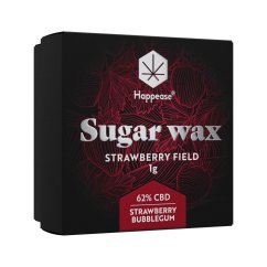 Happease - Extracto Strawberry Field Sugar Wax, 62% CBD, 1 g