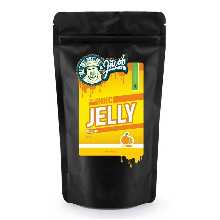 Czech CBD 10-OH-HHC Jeleu de portocale, 10 buc x 20 mg, 200 mg 10-OH-HHC