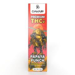 CanaPuff Papaya Punch 79 % THCv – Einweg-Vape-Pen, 1 ml