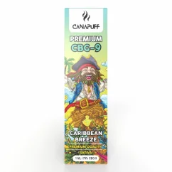 CanaPuff CBG9 Einweg-Vape-Pen Caribbean Breeze, CBG9 79 %, 1 ml