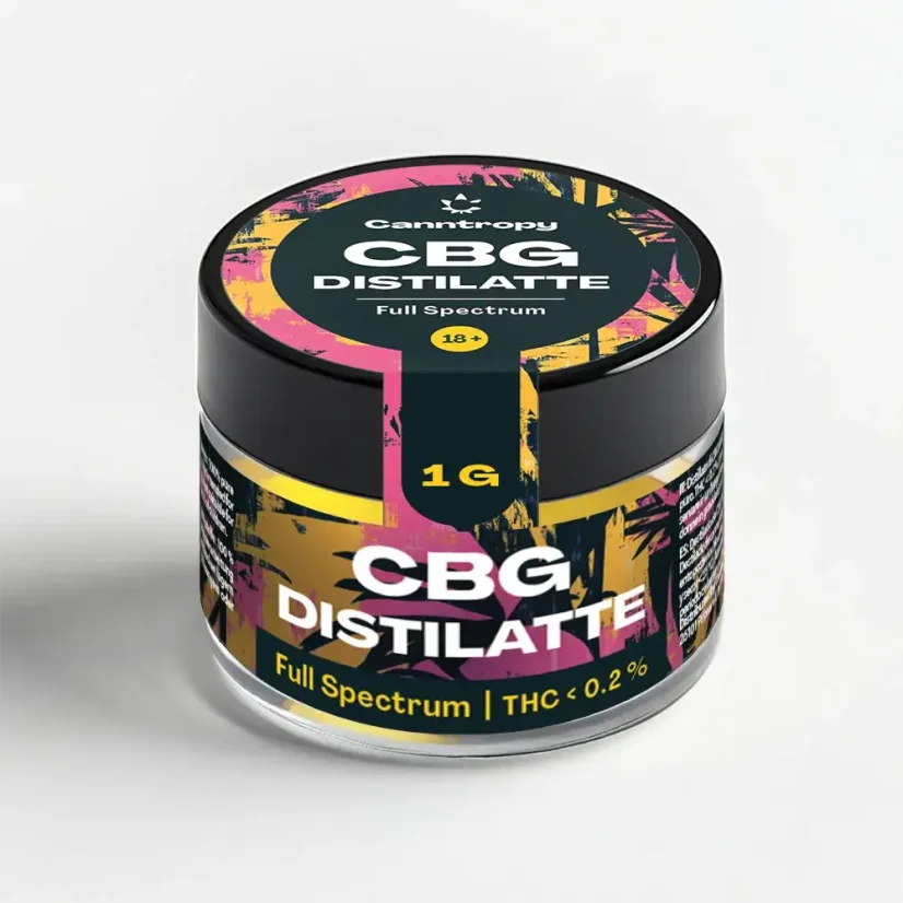 Canntropy CBG destilat polnega spektra, 1g