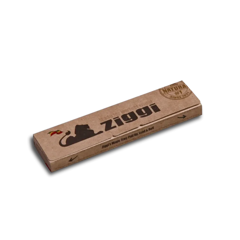 Ziggi Natural, 32 feuilles à rouler + 32 filtres en carton