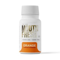 Czech CBD THC MouthFresh Orange, 40 mg THC, 40 ml