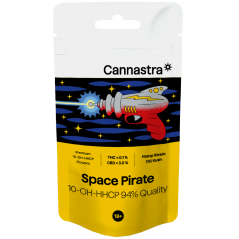 Cannastra 10-OH-HHCP Fleur Space Pirate 94% Qualité, 1 g - 100 g
