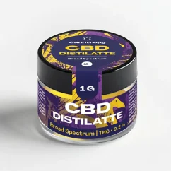 Canntropy CBD destilat širokega spektra, 1g
