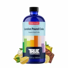 True Terpenes Torta di Londra aromatizzata (5 ml - 960 ml)