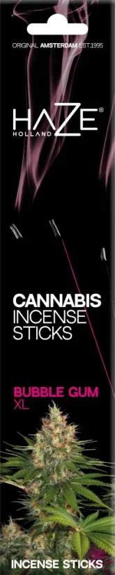 Haze Cannabis vonné tyčinky Bubblegum XL