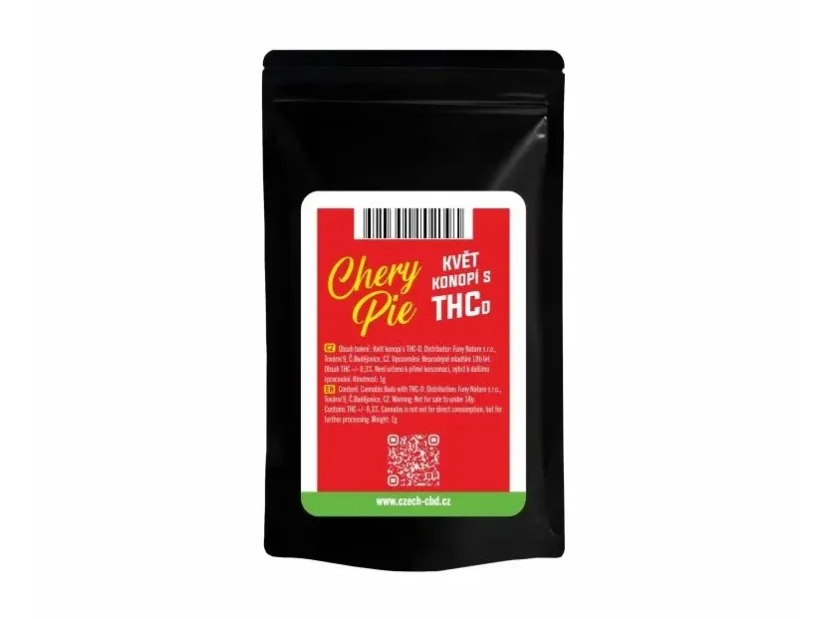 Czech CBD THCD-Blüten Cherry Pie, THCD, 1 - 1000 g