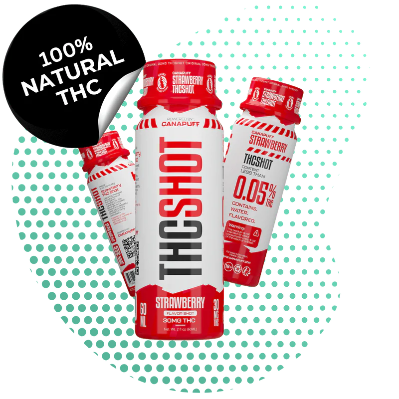 CanaPuff THC SHOT - Fragola 60 ml (THC 30 mg) CanaPuff THC SHOT - Fragola 60 ml (THC 30 mg)
