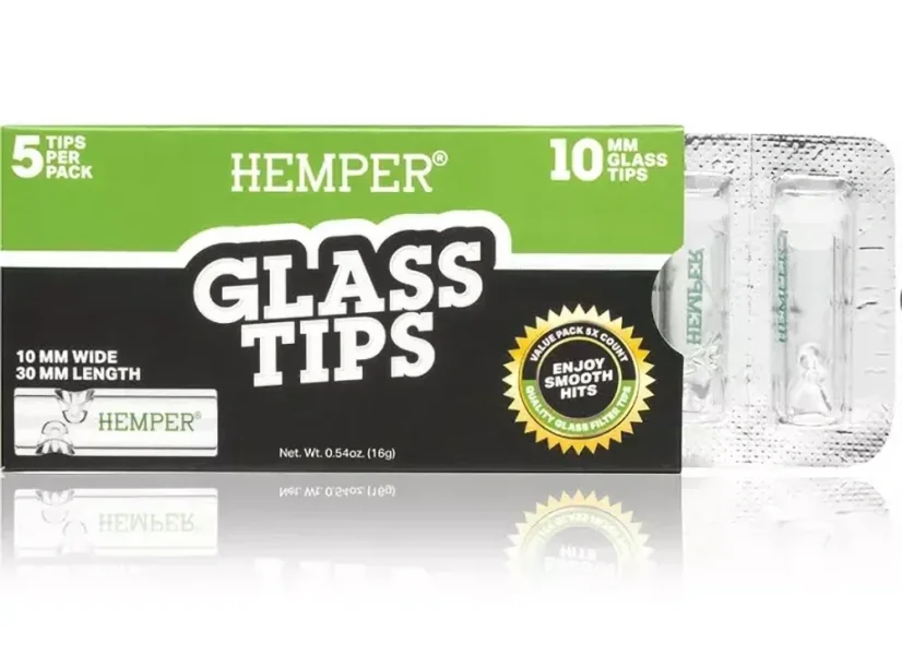 Vârfuri de filtru din sticlă HEMPER, 10 mm