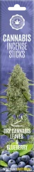 Cannabis Räucherstäbchen Trockenes Cannabis & Blaubeere