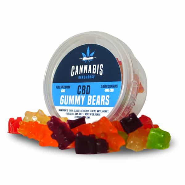 Cannabis Bakehouse CBD Fruchtgummis, 22 Stück x 4 mg CBD, 30 g