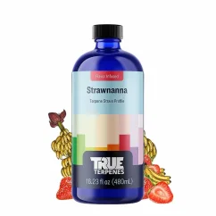 True Terpenes Flavor Infunded Strawnana (5 ml - 960 ml)