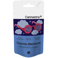 Cannastra HHCPM Flower Cosmic Blackout 97% Quality, 1g - 100 g