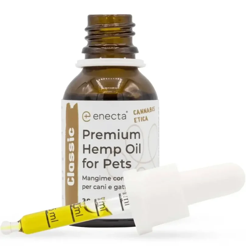 Enecta Huile CBD pour animaux 5%, 1500 mg, 30 ml