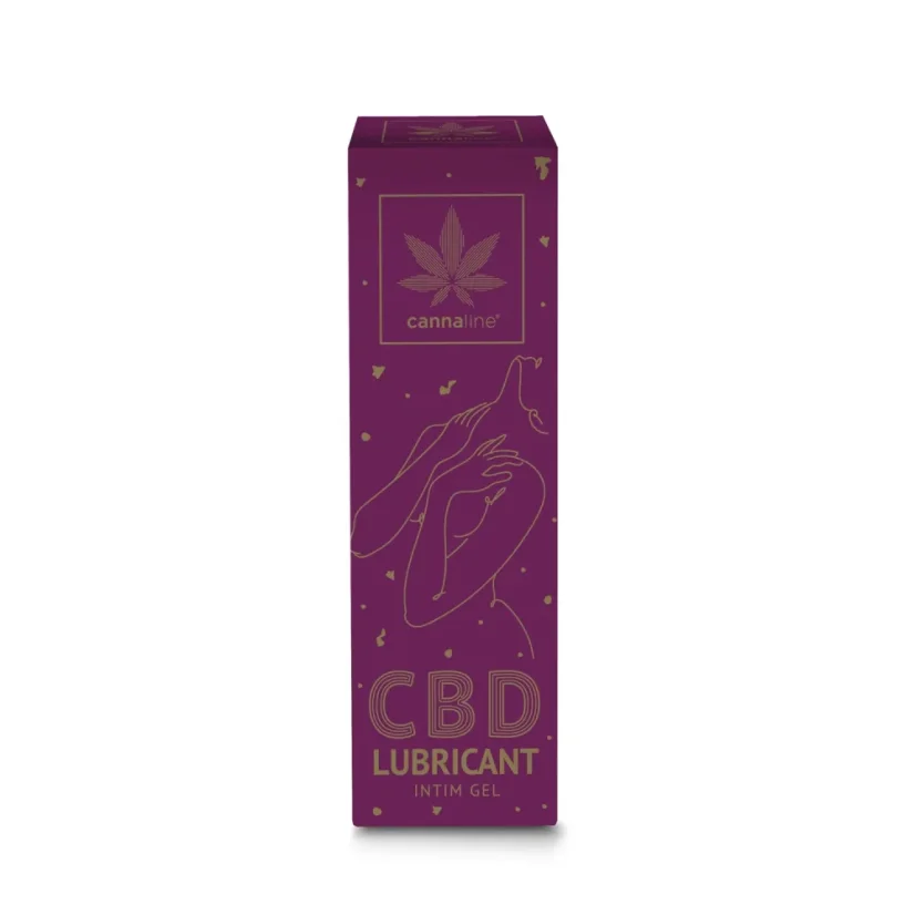 Cannaline Lubrificante íntimo em gel com CBD, 250 mg de CBD, 50 ml