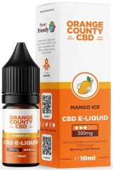 Orange County CBD E-tekočina Mango Ice, CBD 300 mg, 10 ml