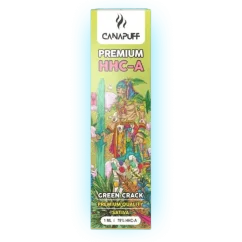 CanaPuff HHCA Einweg-Vape-Pen Green Crack, HHCA 79 %, 1 ml