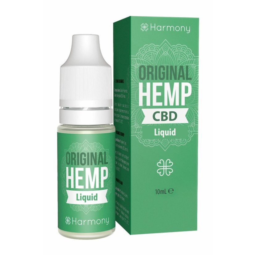 Harmony CBD flydende original hamp 10 ml, 30-600 mg CBD