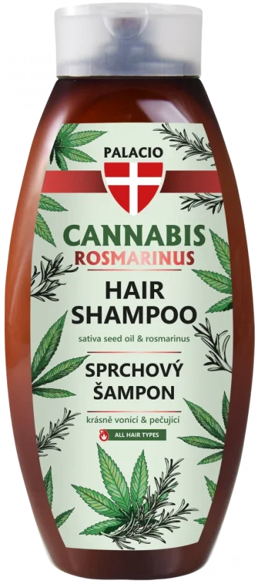 Palacio - Shampoo mit Cannabis und Rosmarinus, (500 ml)