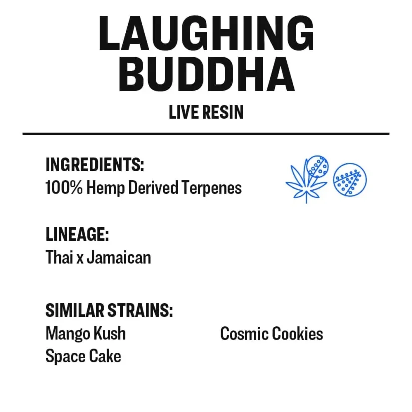 True Terpenes Levende Resin Laughing Buddha (2 ml - 960 ml)