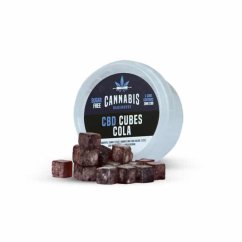 Cannabis Bakehouse CBD kostkový bonbón - Cola, 22ks x 5mg CBD, 30g