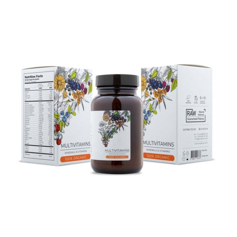 Endoca BIO Multivitamíny, 90 g