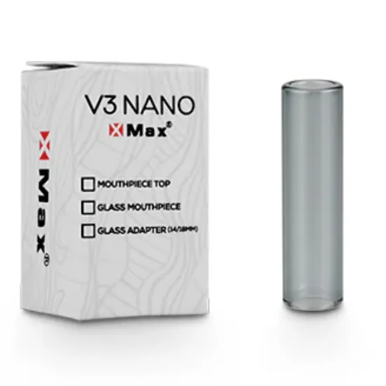 Bocchino in vetro per il vaporizzatore XMAX V3 NANO Bocchino in vetro per il vaporizzatore XMAX V3 NANO