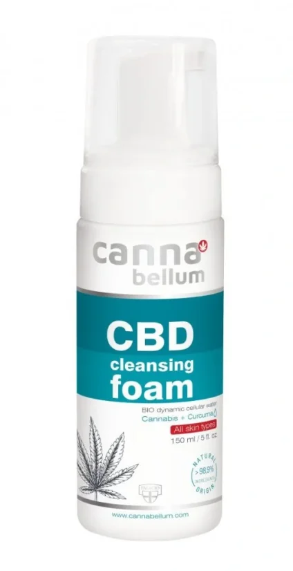 Cannabellum CBD veido valymo putos, 150 ml