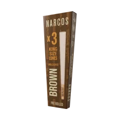 Narcos King Size Cones Brown Edition 109 mm, 3 pcs