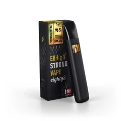 Eighty8 E8High Jednorazové Vape Banana, 96 % E8High, 1 ml