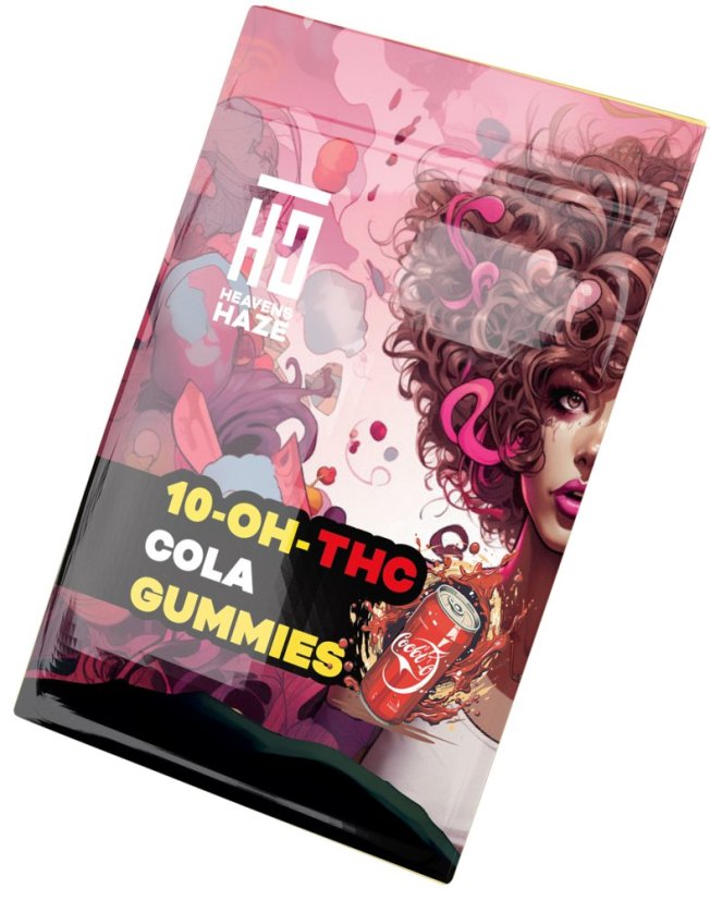 Heavens Haze Gummies Cola 10-OH-THC, 3 buc x 40 mg, 120 mg 10-OH-THC