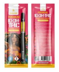 CanaPuff 10-OH-THC pen + patron permanent markør, 10-OH-THC 95 %, 1 m