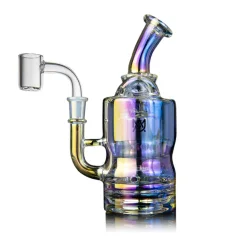 MJ Arsenal Turbine Mini Dab Rig - Iridescent