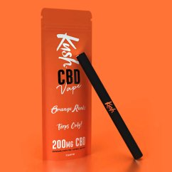 Kush Vape CBD Vape Pen Orange Runtz 2.0, 200 mg CBD, 0,5 g