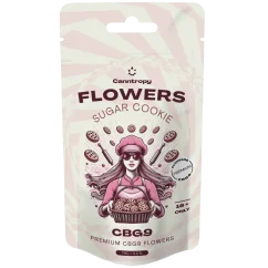 Canntropy Biscuit au sucre aux fleurs CBG9, qualité CBG9 85 %, 1 g - 100 g